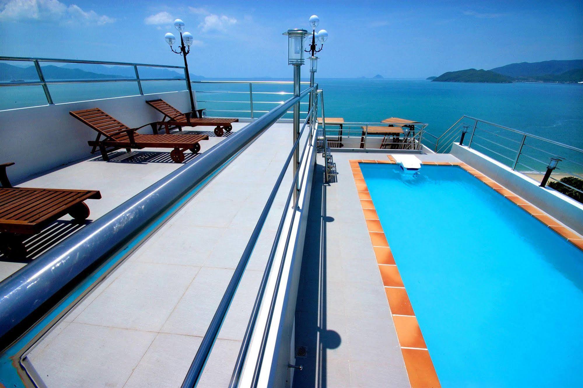 Blue Pearl Hotel Nha Trang Exterior foto